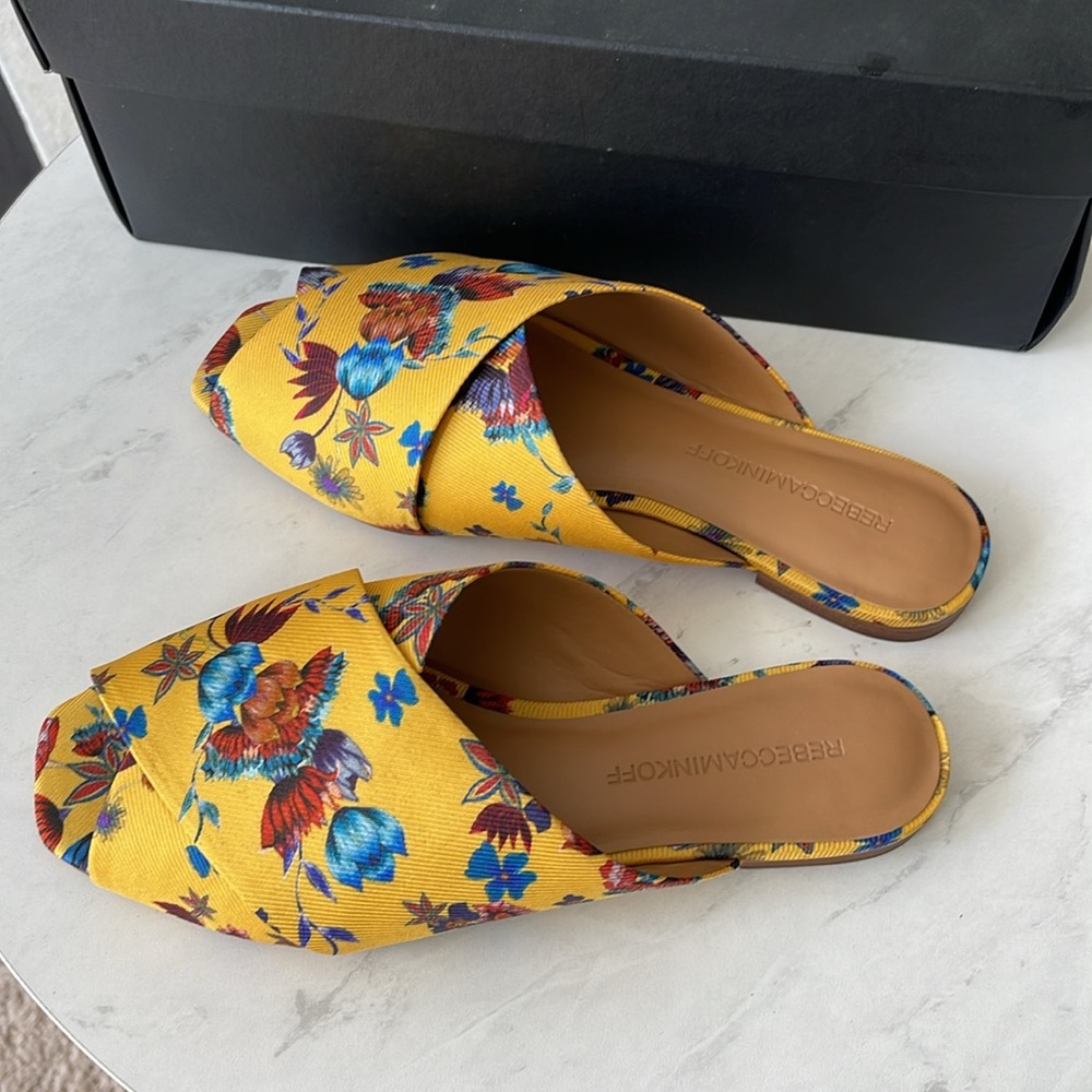 Rebecca Minkoff Spring Floral Anden women’s shoes size 6 - Picture 2 of 6